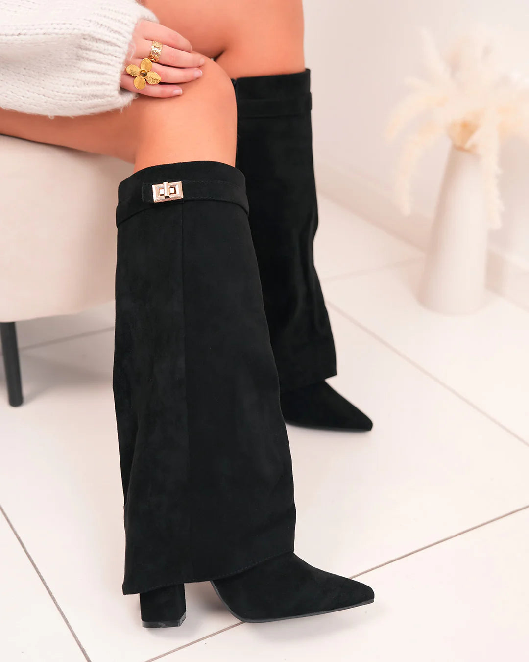 Aurea Luxus-Over-Stiefel